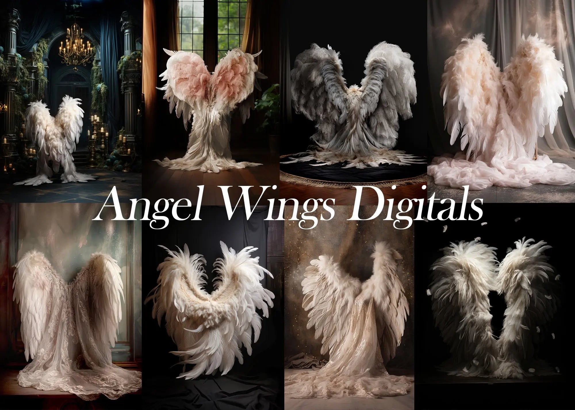 Angel Wings Backdrop -  Canada
