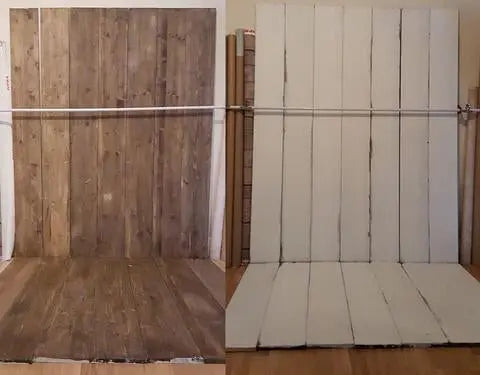 How to make your own real wooden photography backdrop on a budget