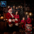 Christmas Magic Photoshop Actions (plus exclusive extras) Action, Preset & Overlay Bundle