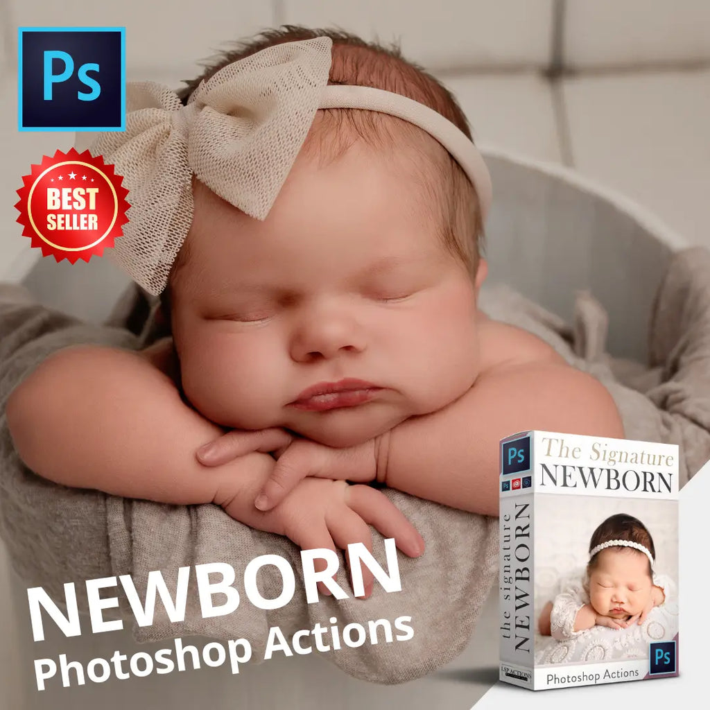 Signature Newborn Photoshop Actions Photoshop Action Suite