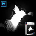 Silhouette Noir Photoshop Actions Photoshop Action Kit