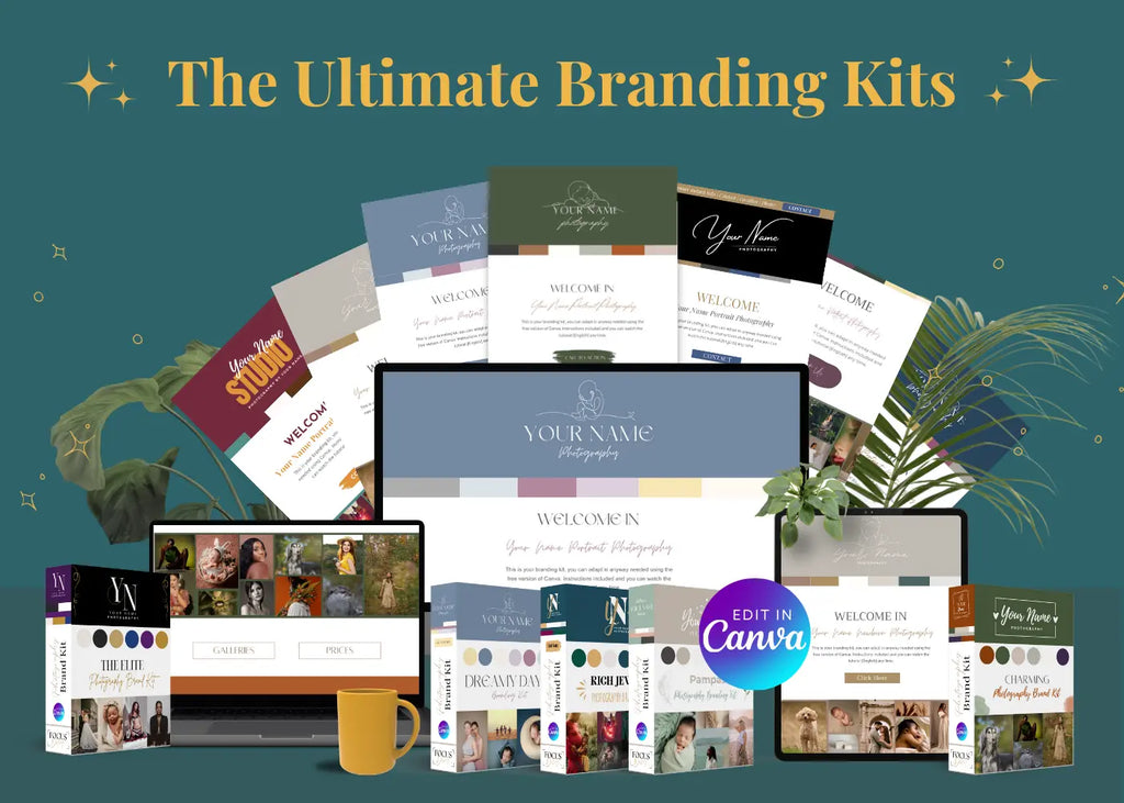 The Ultimate Branding Kit for Photographers Bundle Focus Darling