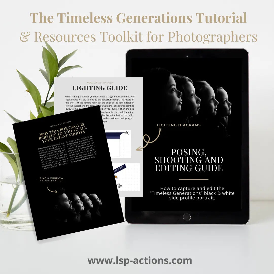 Timeless Generations Editing tutorial + bonuses Editing Tutorials